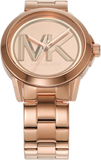 Michael Kors Brynn Analog Rose Gold Dial Rose Gold Steel Strap Watch For Women - MK7318