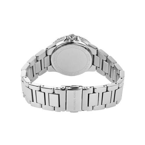 Michael Kors Camille Multifunction Crystals Silver Dial Silver Steel Strap Watch For Women - MK6996