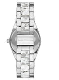 Michael Kors Channing Quartz White Dial Two Tone Steel Strap Watch For Women - MK6649