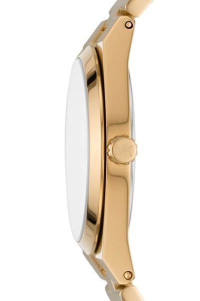 Michael Kors Channing Quartz Gold Dial Gold Steel Strap Watch For Women - MK6623