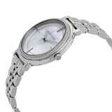 Michael Kors Cinthia White Mother of Pearl Dial Silver Steel Strap Watch for Women for Women - MK3641