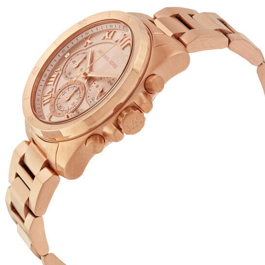 Michael Kors Cooper Rose Gold Rose Gold Steel Strap Watch for Women - MK6275