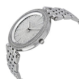 Michael Kors Darci Silver Dial Silver Steel Strap Watch for Women - MK3476