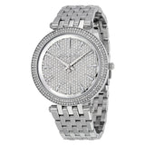 Michael Kors Darci Silver Dial Silver Steel Strap Watch for Women - MK3476