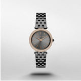 Michael Kors Darci Quartz Grey Dial Grey Steel Strap Watch For Women - MK3432