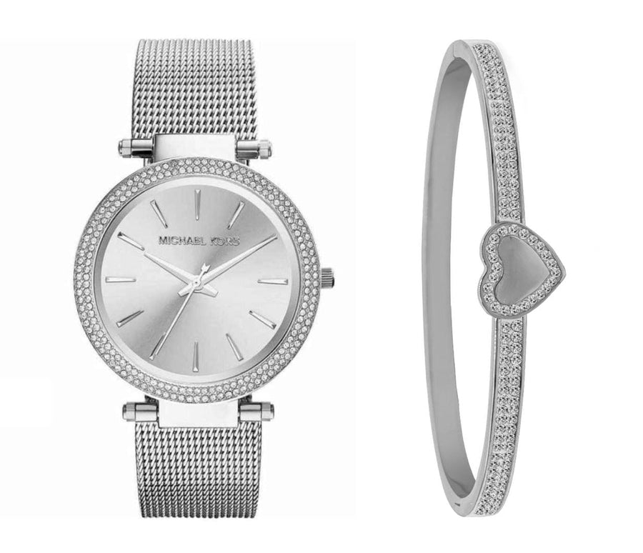 Michael Kors Darci Silver Dial Silver Mesh Bracelet Watch for Women - MK3367
