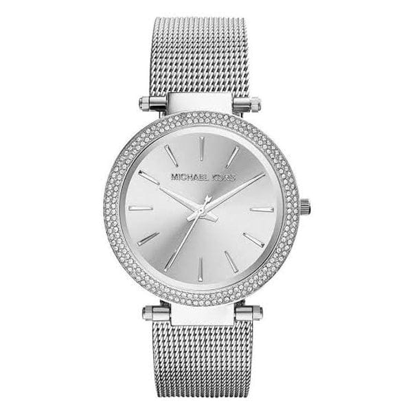 Michael Kors Darci Silver Dial Silver Mesh Bracelet Watch for Women - MK3367