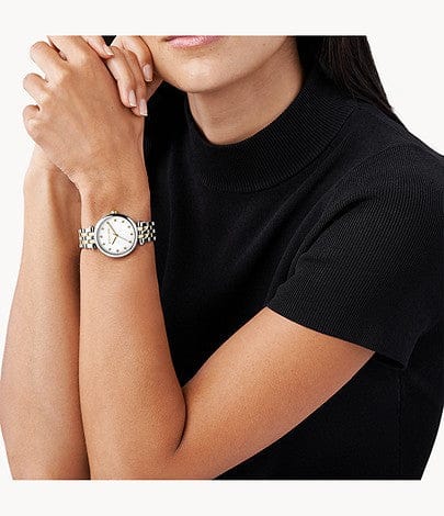 Michael Kors Darci Silver Dial Silver Stainless Steel Strap Watch for Women - MK3364