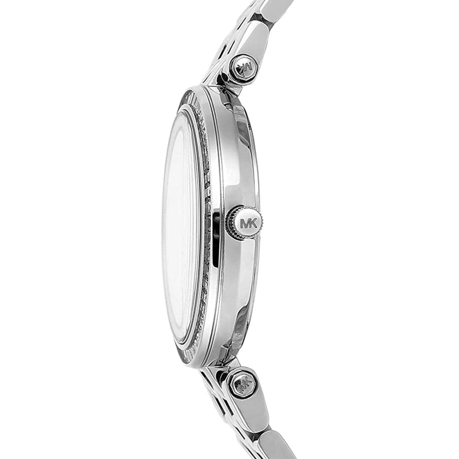 Michael Kors Darci Silver Dial Silver Stainless Steel Strap Watch for Women - MK3364
