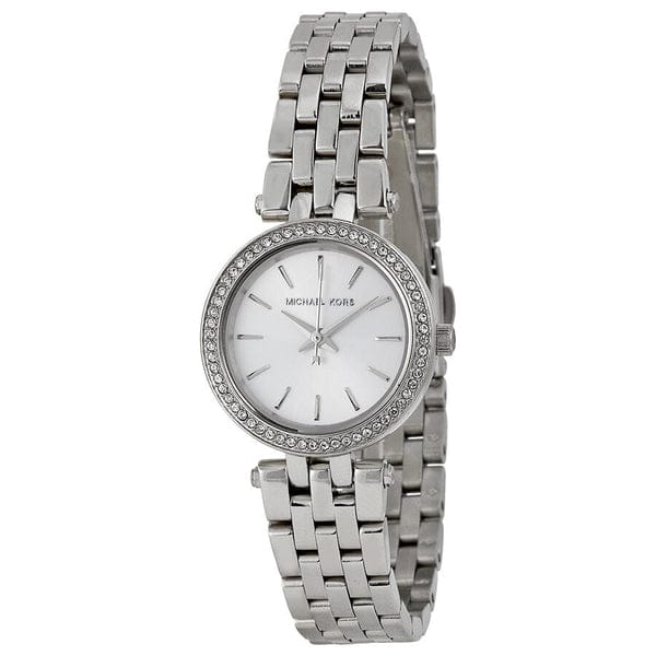 Michael Kors Darci Silver Dial Silver Steel Strap Watch for Women - MK3294