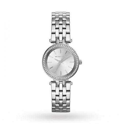 Michael Kors Darci Silver Dial Silver Steel Strap Watch for Women - MK3294