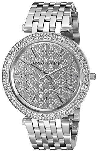 Michael Kors Darci Silver Dial Silver Steel Strap Watch for Women - MK3404