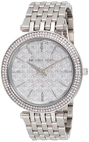 Michael Kors Darci Silver Dial Silver Steel Strap Watch for Women - MK3404