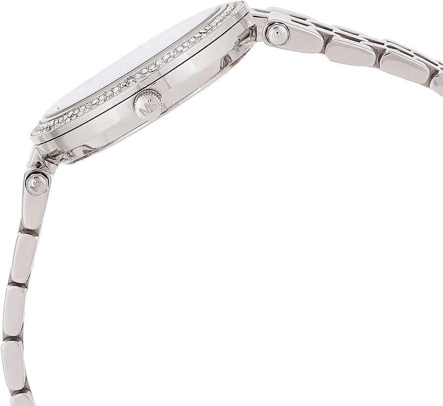 Michael Kors Darci Silver Dial Silver Steel Strap Watch for Women - MK3476