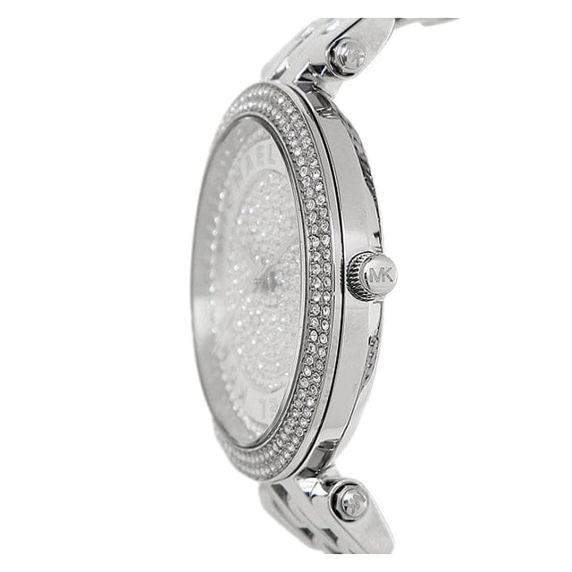 Michael Kors Darci Silver Dial Silver Steel Strap Watch for Women - MK3476
