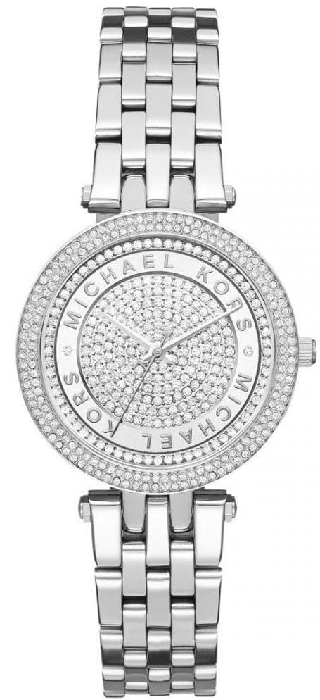 Michael Kors Darci Silver Dial Silver Steel Strap Watch for Women - MK3476
