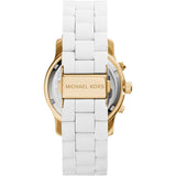 Michael Kors Runway White Dial White Steel Strap Watch for Women - MK5145