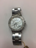 Michael Kors Dylan Silver Dial Silver Steel Strap Watch for Women - MK5585