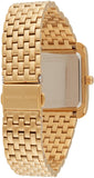 Michael Kors Emery Pave Analog Green Dial Gold Steel Strap Watch for Women - MK4742