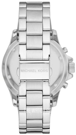 Michael Kors Everest Chronograph Blue Dial Silver Steel Strap Watch For Women - MK7237