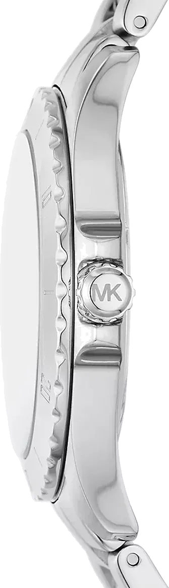 Michael Kors Everest Three-Hand Blue Dial Silver Steel Strap Watch For Men - MK9079