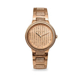 Michael Kors Gabbi Rose Gold Dial Rose Gold Steel Strap Watch For Women - MK3986
