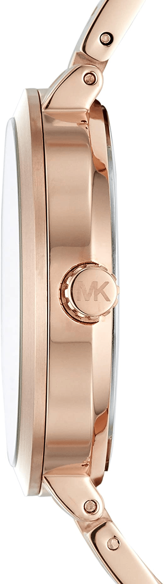 Michael Kors Garner Quartz Rose Gold Dial Rose Gold Steel Strap Watch For Women - MK6409