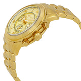 Michael Kors Runway Gold Dial Gold Steel Strap  Watch for Men - MK8077