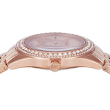 Michael Kors Harlowe Three-Hand Rose Gold Dial Rose Gold Steel Strap Watch for Women - MK4845