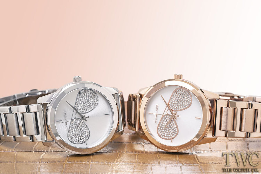 Michael Kors Harman Analog Silver Dial Silver Steel Strap Watch For Women - MK3672