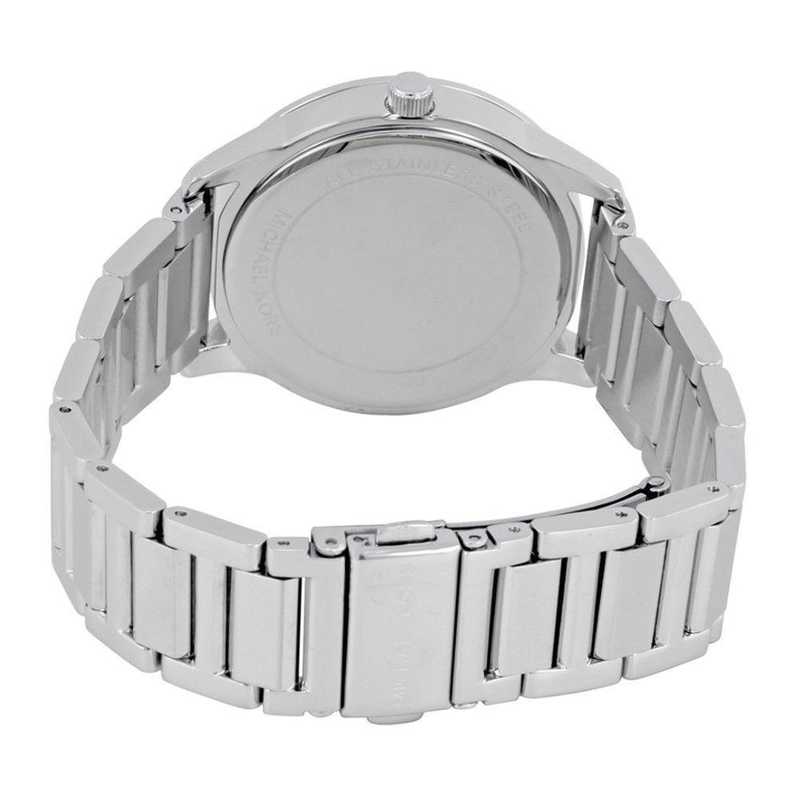 Michael Kors Harman Analog Silver Dial Silver Steel Strap Watch For Women - MK3672