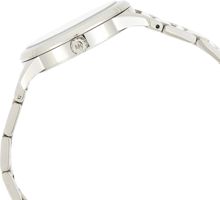 Michael Kors Harman Analog Silver Dial Silver Steel Strap Watch For Women - MK3672