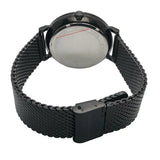 Michael Kors Irving Quartz Black Dial Black Mesh Bracelet Watch For Men - MK8742
