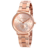 Michael Kors Jaryn Rose Gold Dial Rose Gold Steel Strap Watch for Women - MK3621