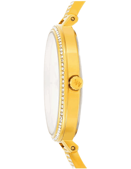 Michael Kors Jaryn Quartz Gold Dial Gold Steel Strap Watch For Women - MK3784