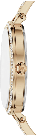 Michael Kors Jaryn Quartz Gold Dial Gold Steel Strap Watch For Women - MK3784