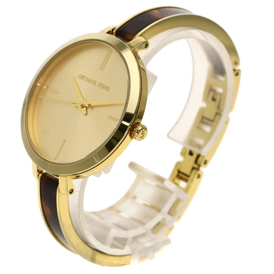 Michael Kors Jaryn Quartz Gold Dial Two Tone Steel Strap Watch for Women - MK4341