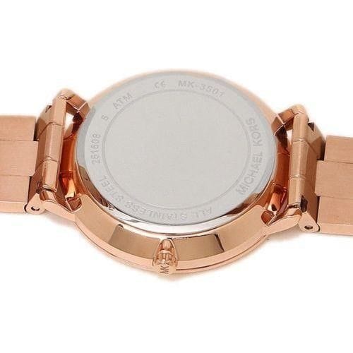 Michael Kors Jaryn Quartz Rose Gold Dial Rose Gold Steel Strap Watch For Women - MK3501