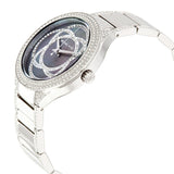 Michael Kors Kerry Mother of Pearl Dial Silver Strap Watch for Women - MK3480