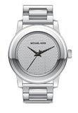 Michael Kors Kinley Diamond Pave Silver Dial Silver Steel Strap Watch for Women - MK5996