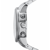 Michael Kors Ritz White Dial Silver Stainless Steel Strap Watch for Women - MK5020