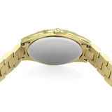 Michael Kors Slim Runway Analog Gold Dial Gold Steel Strap Watch For Women - MK3739