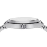 Michael Kors Lennox Three Hand Silver Dial Silver Steel Strap Watch For Women - MK7393