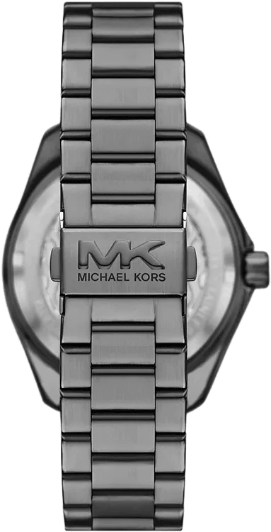 Michael Kors Maritime Three-Hand White Dial Grey Steel Strap Watch for Men - MK9163