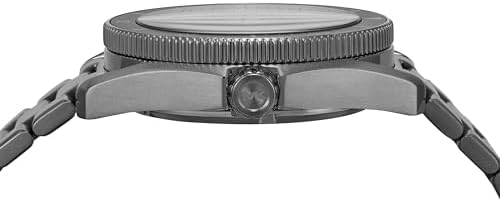 Michael Kors Maritime Three-Hand White Dial Grey Steel Strap Watch for Men - MK9163