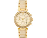 Michael Kors Parker Gold Dial Gold Steel Strap Watch for Women - MK5632