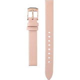 Michael Kors Petite Portia Silver Dial Pink Rubber Strap Watch For Women - MK2735