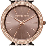 Michael Kors Darci Quartz Brown Dial Brown Steel Strap Watch For Women - MK3416