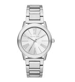 Michael Kors Hartman Quartz Silver Dial Silver Steel Strap Watch For Women - MK3489