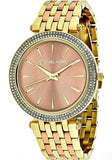 Michael Kors Darci Rose Gold Dial Rose Gold Steel Strap Watch for Women - MK3507